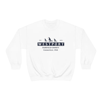 Westport Est. Unisex Heavy Blend™ Crewneck Sweatshirt