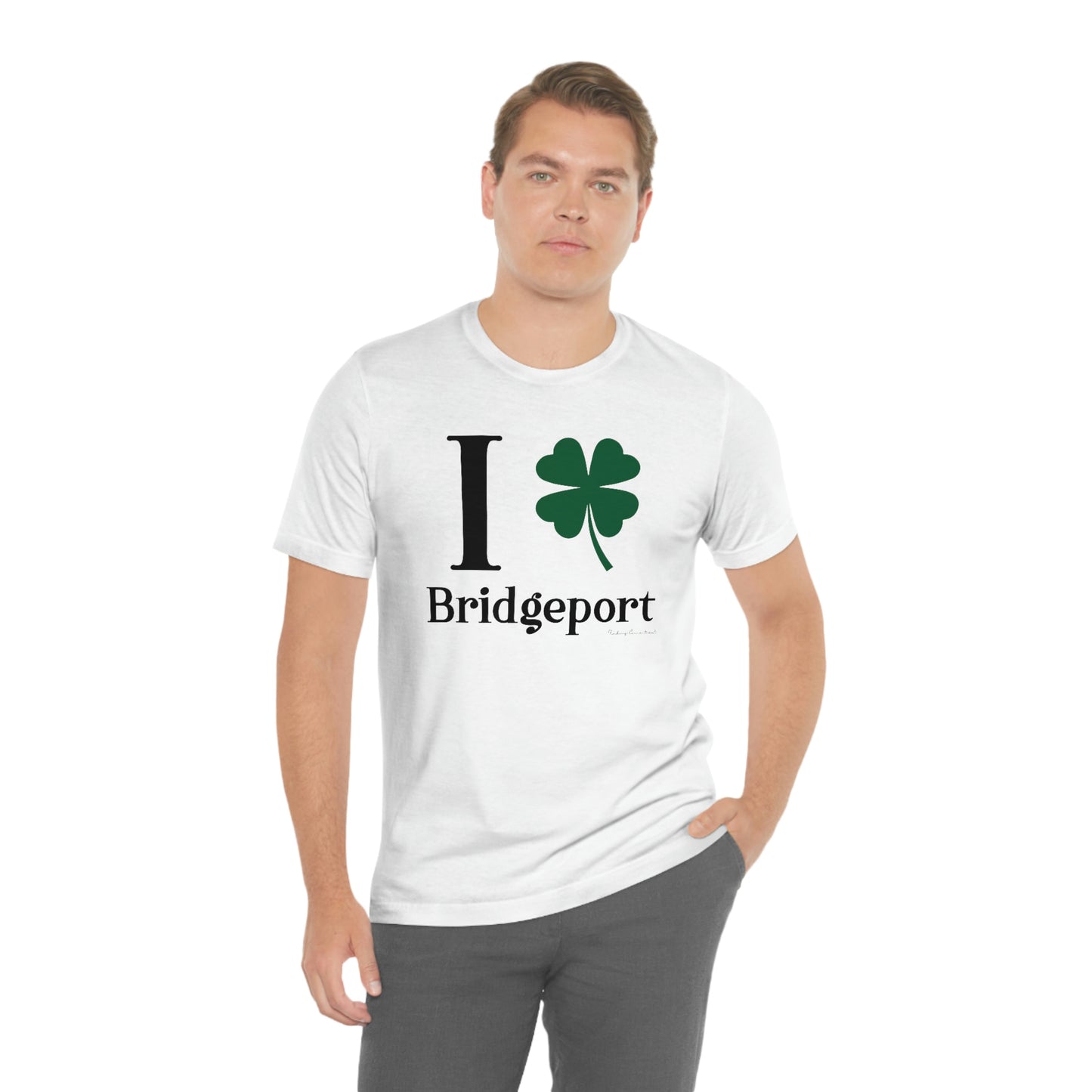 I Clover Bridgeport Unisex Jersey Short Sleeve Tee