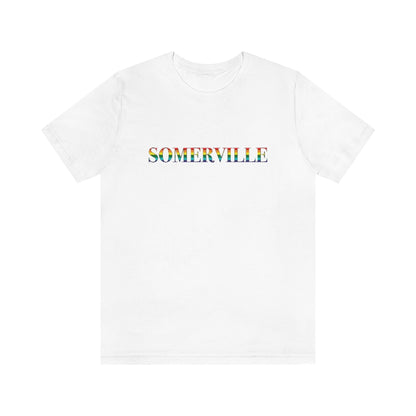 Somerville Rainbow Unisex Jersey Short Sleeve Tee