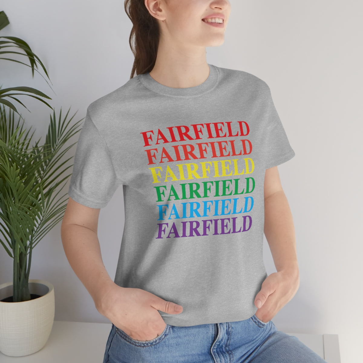 Fairfield Pride Unisex Jersey Short Sleeve Tee