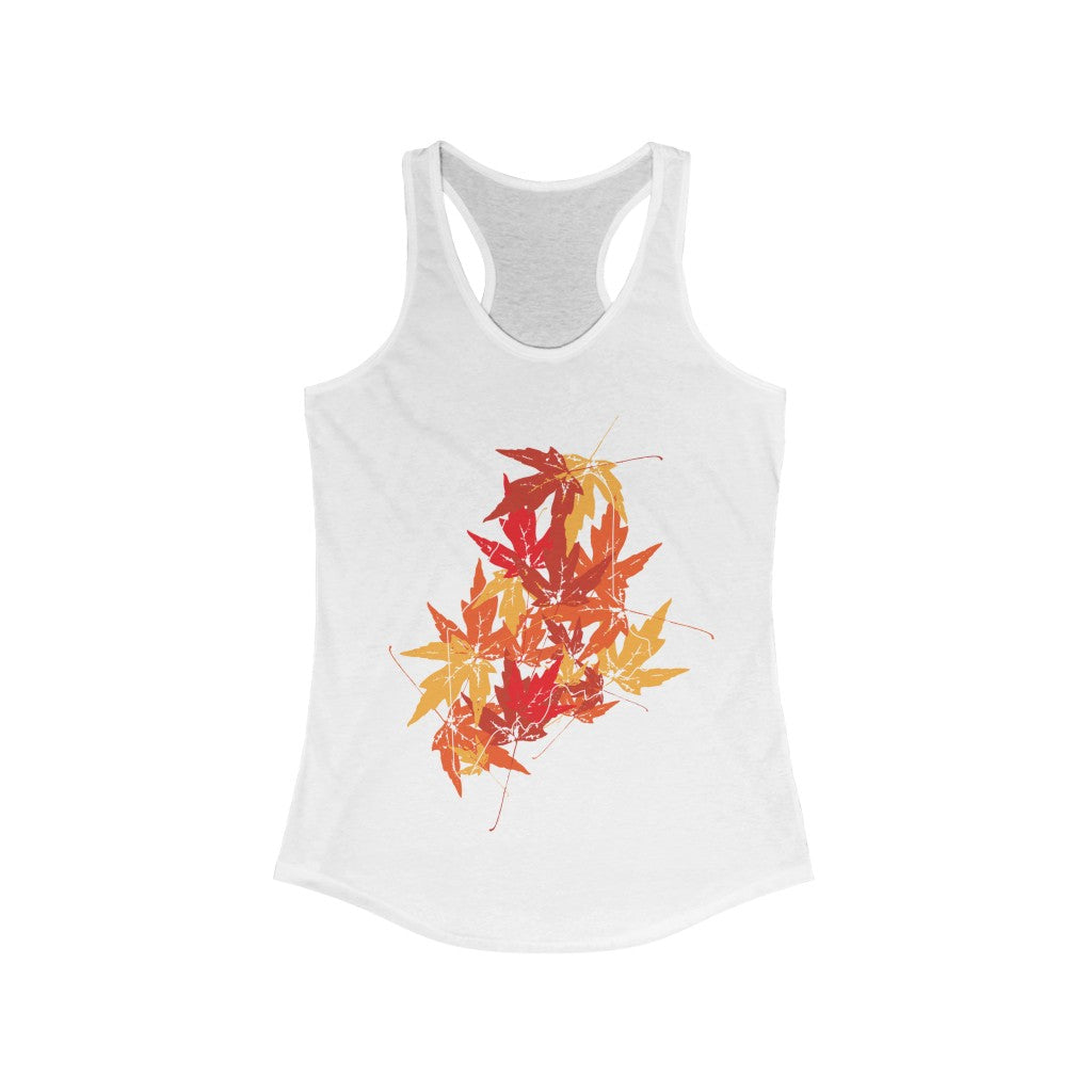 Maine leaves tank top 