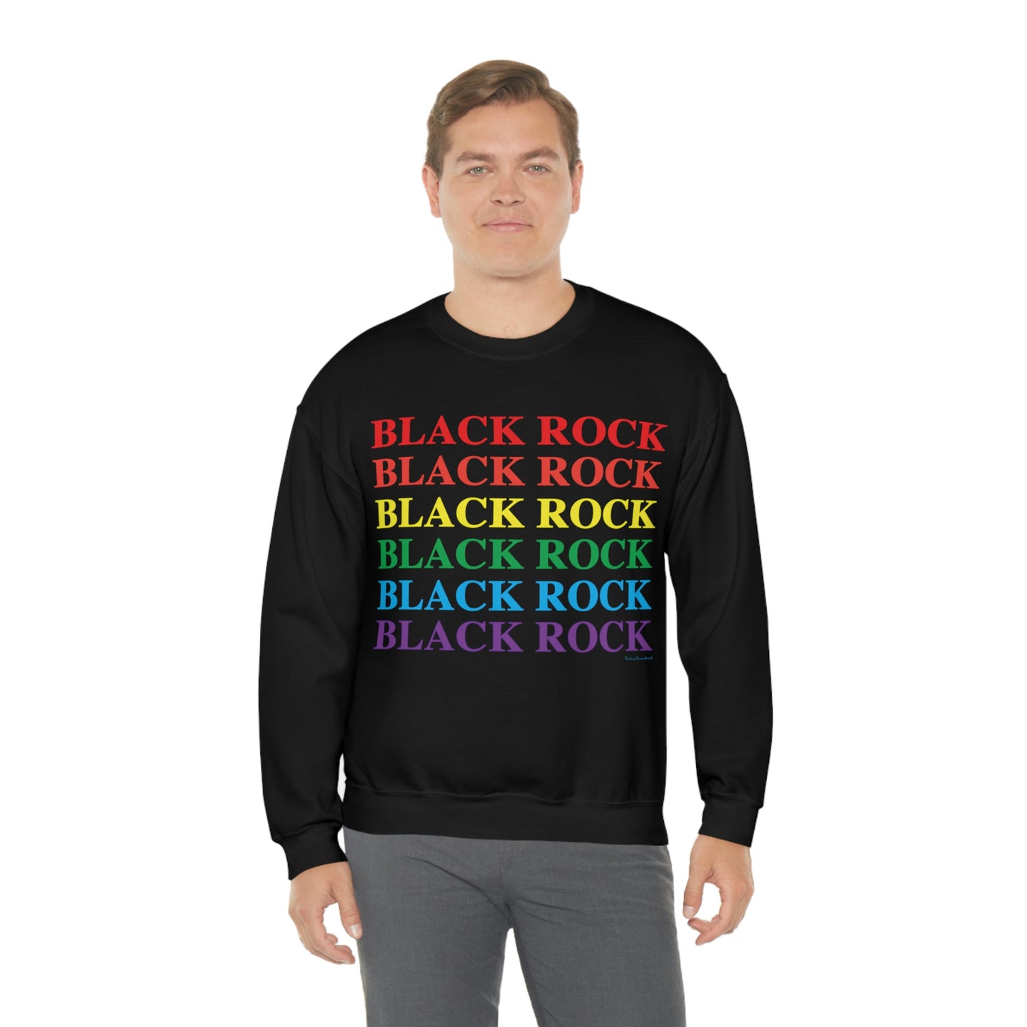 Black Rock Pride Unisex Heavy Blend™ Crewneck Sweatshirt