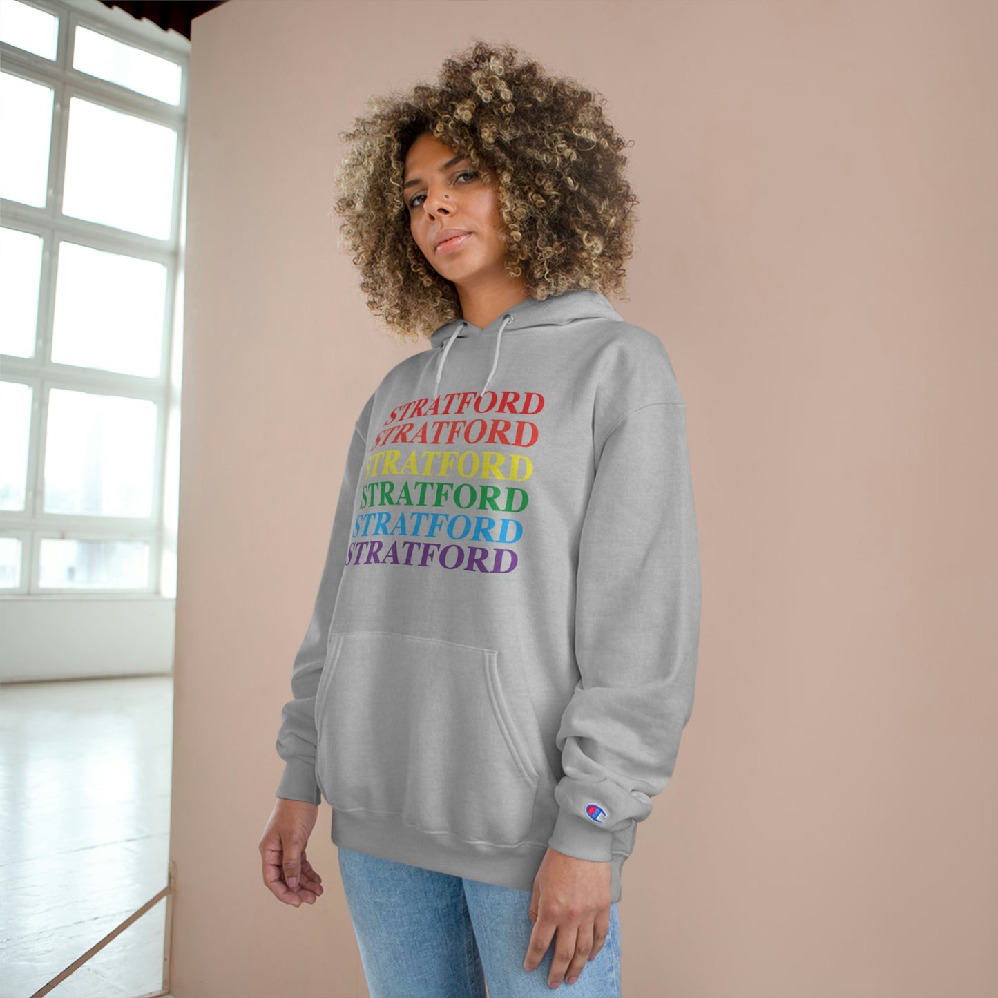 stratford connecticut pride hooded sweatshirt 