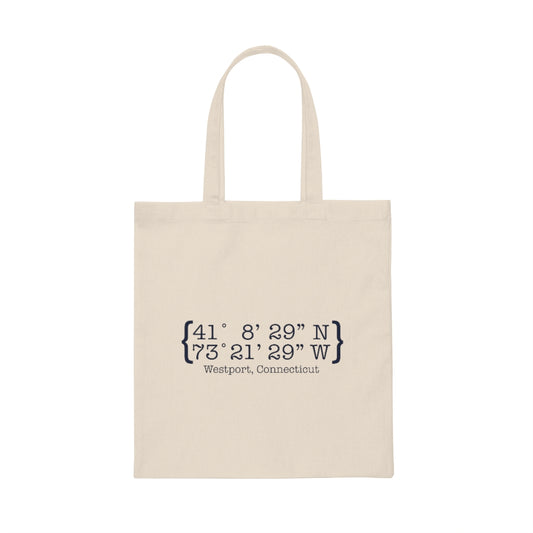 westport coordinates tote bag