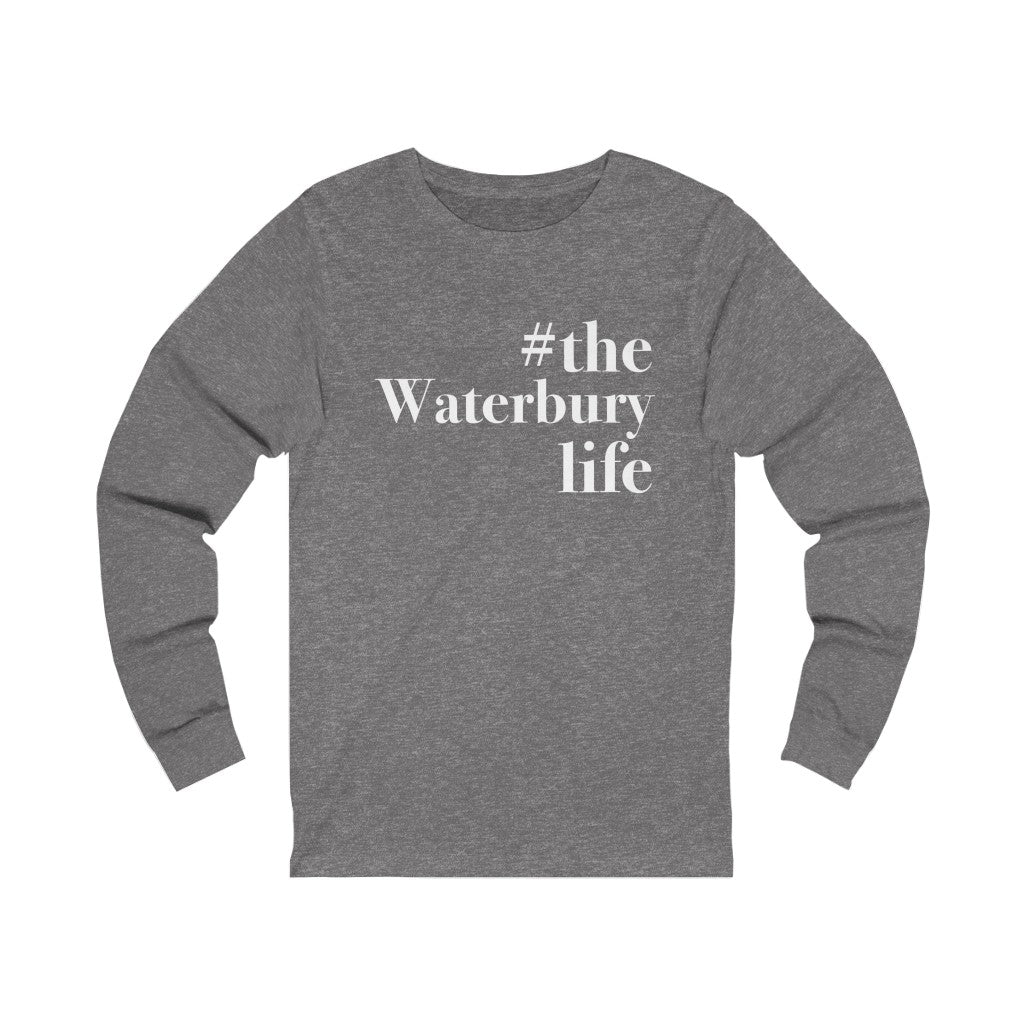 #thewaterburylife Unisex Jersey Long Sleeve Tee