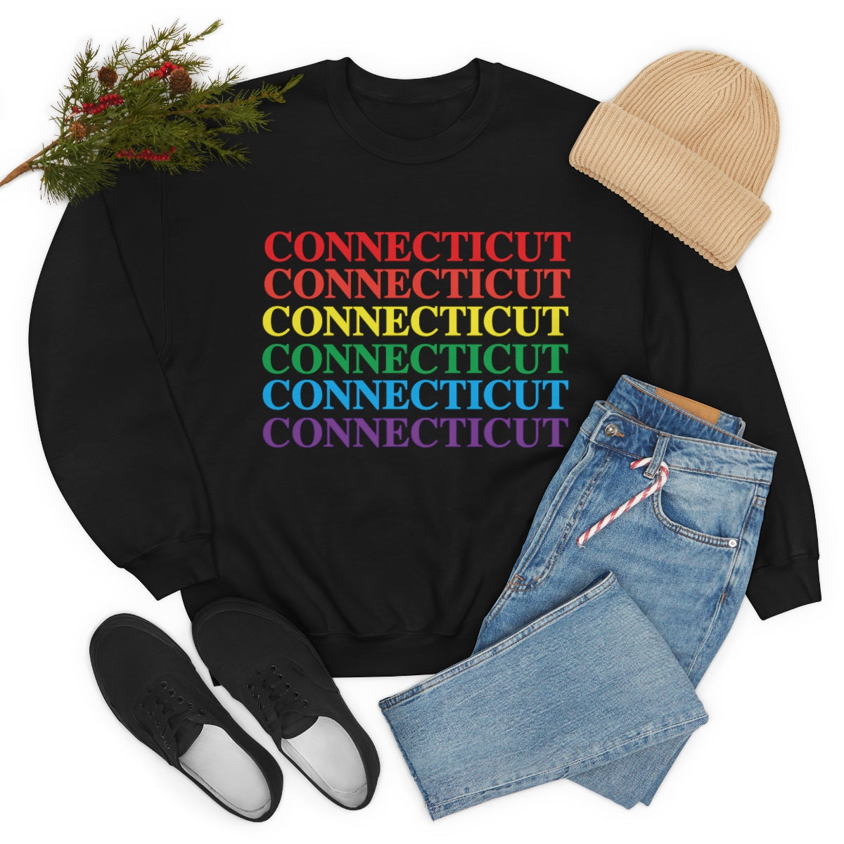 Connecticut Pride Unisex Heavy Blend™ Crewneck Sweatshirt