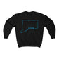 Connecticut love long sleeve tee shirt
