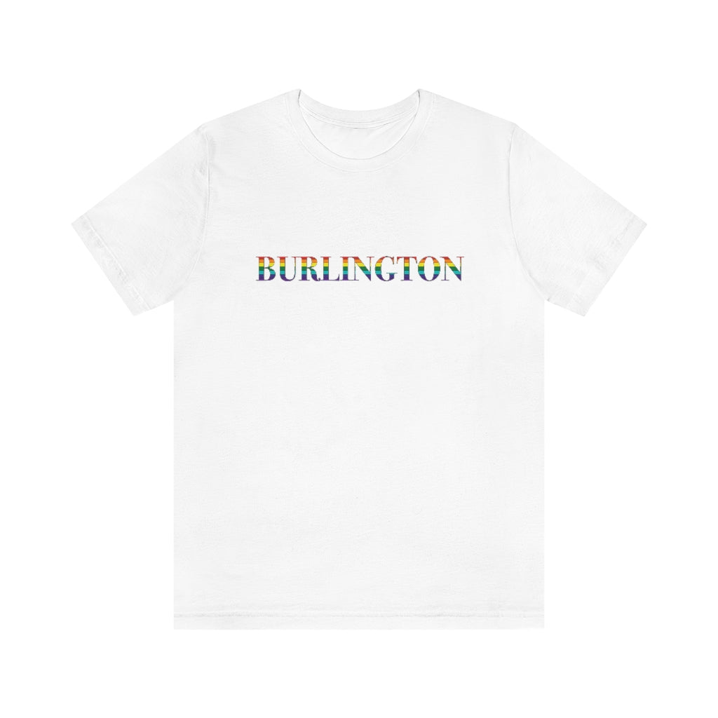 Burlington Rainbow Unisex Jersey Short Sleeve Tee