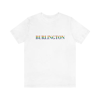 Burlington Rainbow Unisex Jersey Short Sleeve Tee