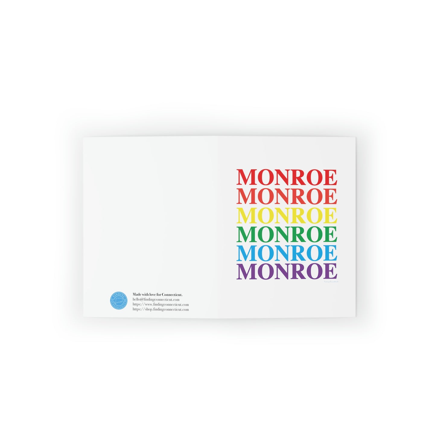 Monroe Pride Greeting Cards (8, 16, and 24 pcs)