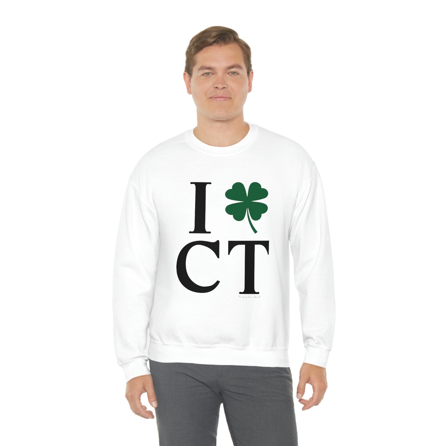 I Clover CT Unisex Heavy Blend™ Crewneck Sweatshirt