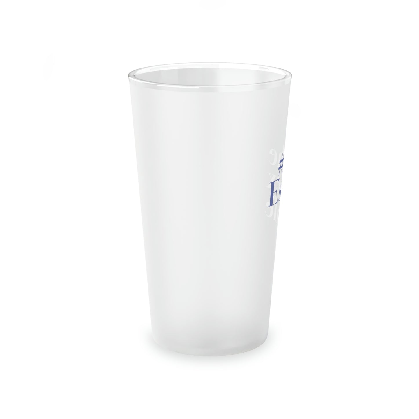 #theessexlife Frosted Pint Glass, 16oz