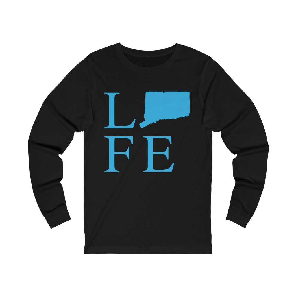 Connecticut life long sleeve tee shirt