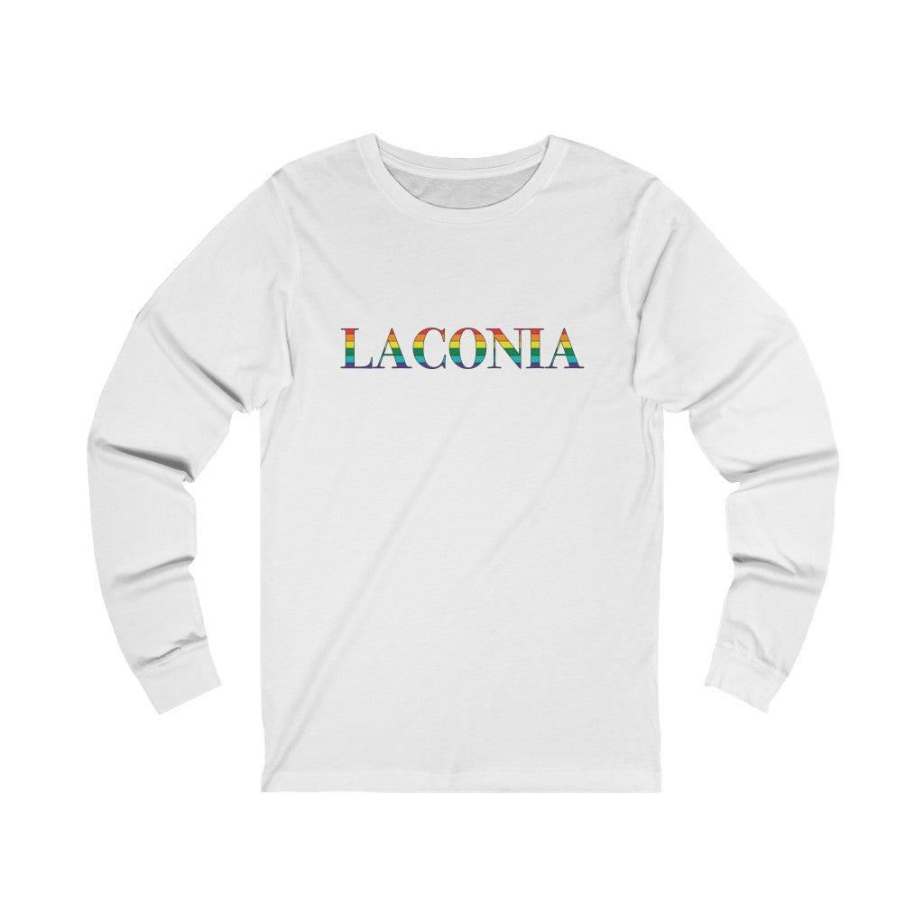 Laconia Rainbow Unisex Jersey Long Sleeve Tee