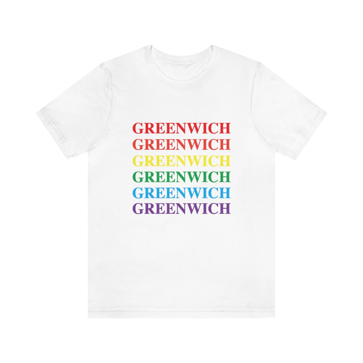 greenwich pride ct / connecticut tee shirt 