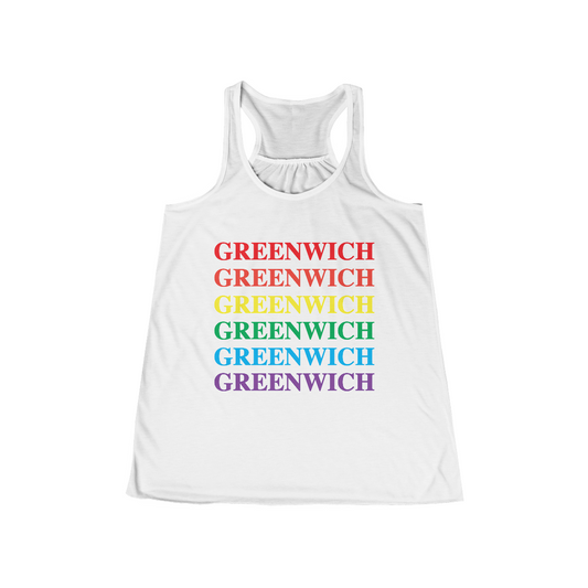 greenwich pride womens tank top shirt 