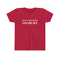 Just a kid from Danbury Youth Short Sleeve Tee