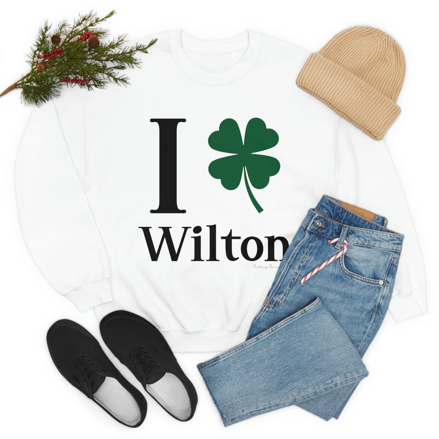 I Clover Wilton Unisex Heavy Blend™ Crewneck Sweatshirt