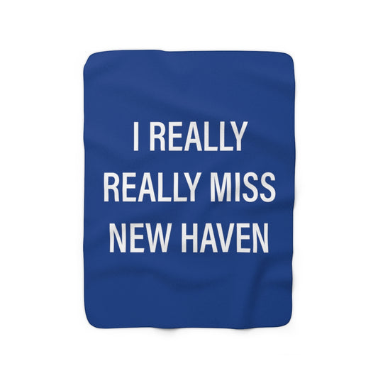 I Really Really Miss New Haven Women's Flowy Racerback Tank