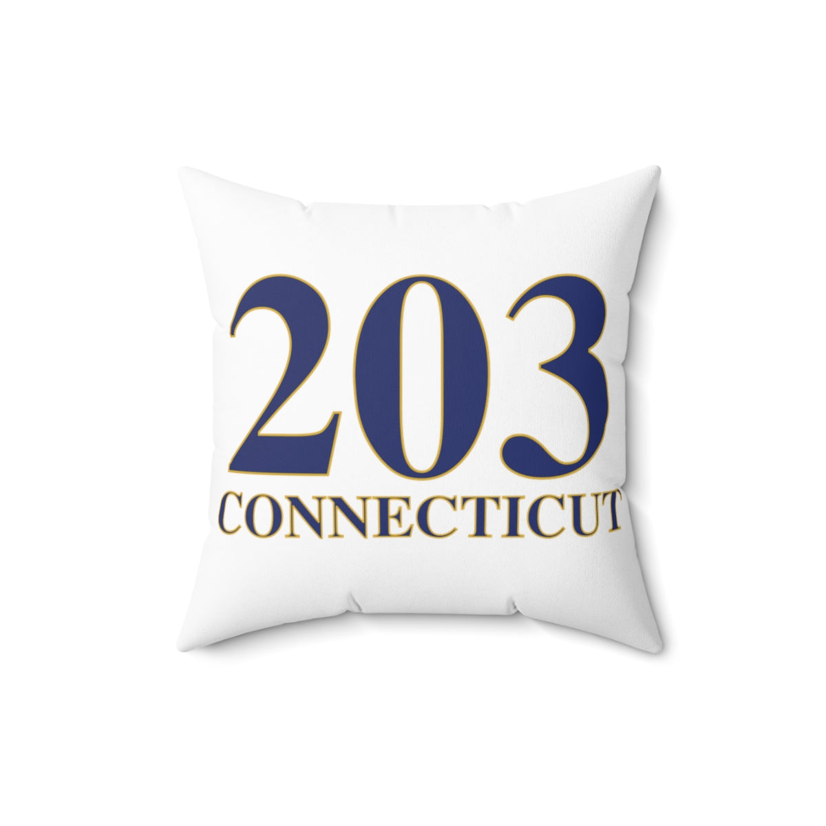 203 Connecticut Spun Polyester Square Pillow