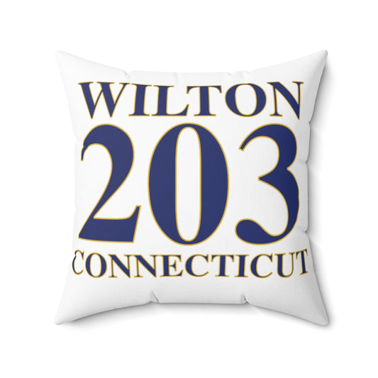 Wilton 203 Connecticut Spun Polyester Square Pillow