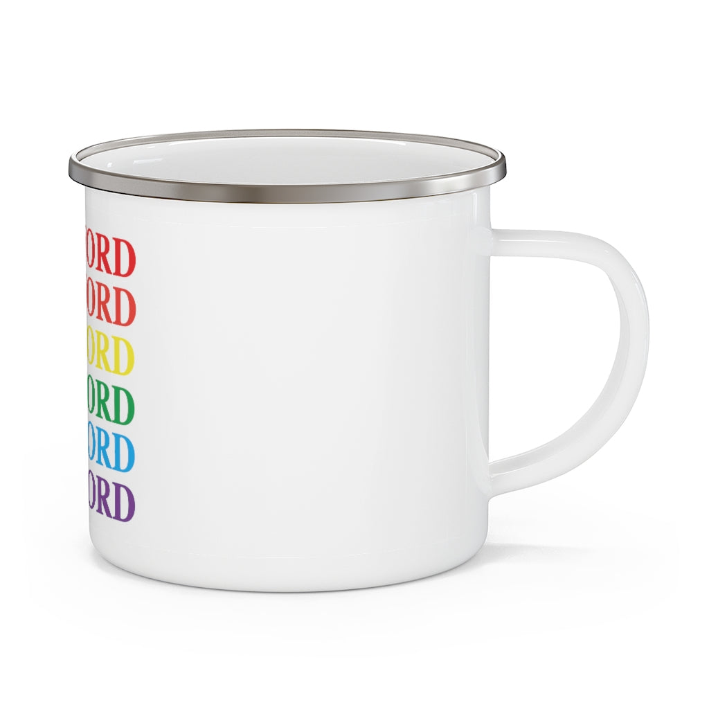 Hartford Pride Enamel Camping Mug