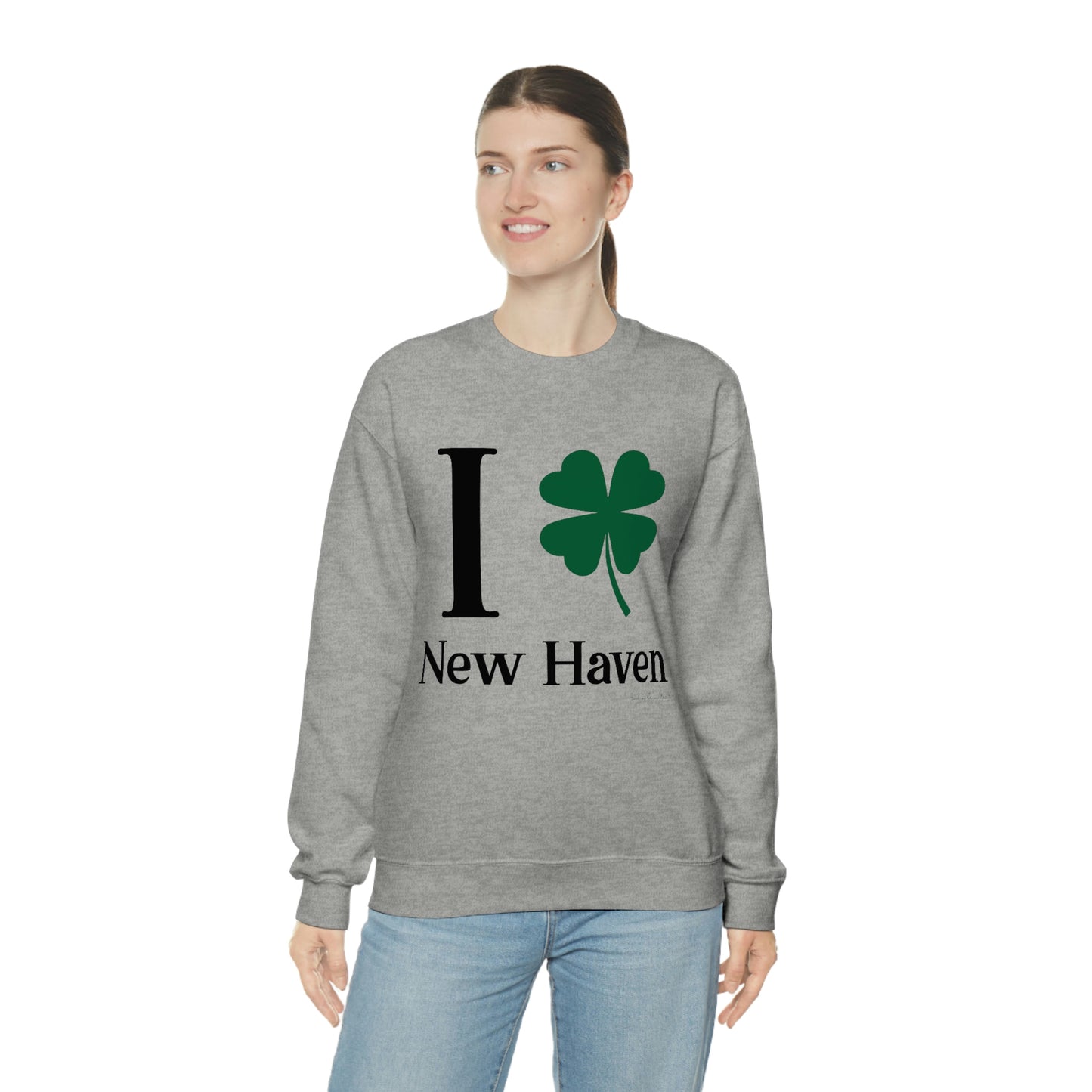 I Clover New Haven Unisex Heavy Blend™ Crewneck Sweatshirt