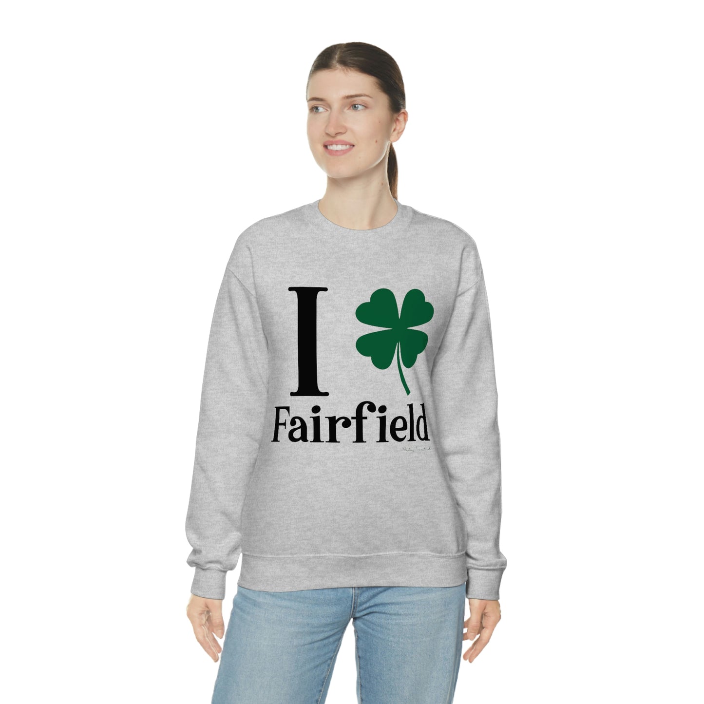 I Clover Fairfield Unisex Heavy Blend™ Crewneck Sweatshirt