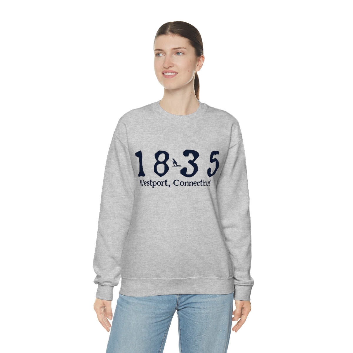 1835 Small Minuteman Unisex Heavy Blend™ Crewneck Sweatshirt