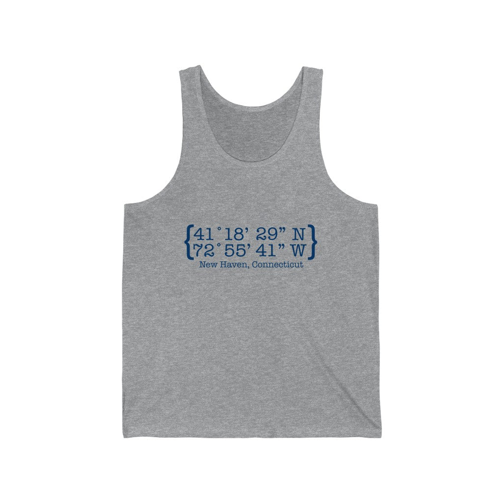 New Haven Coordinates Unisex Jersey Jersey Tank