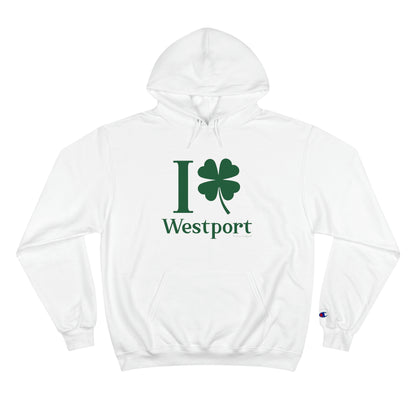 Westport Connecticut hoodie, I clover westport 