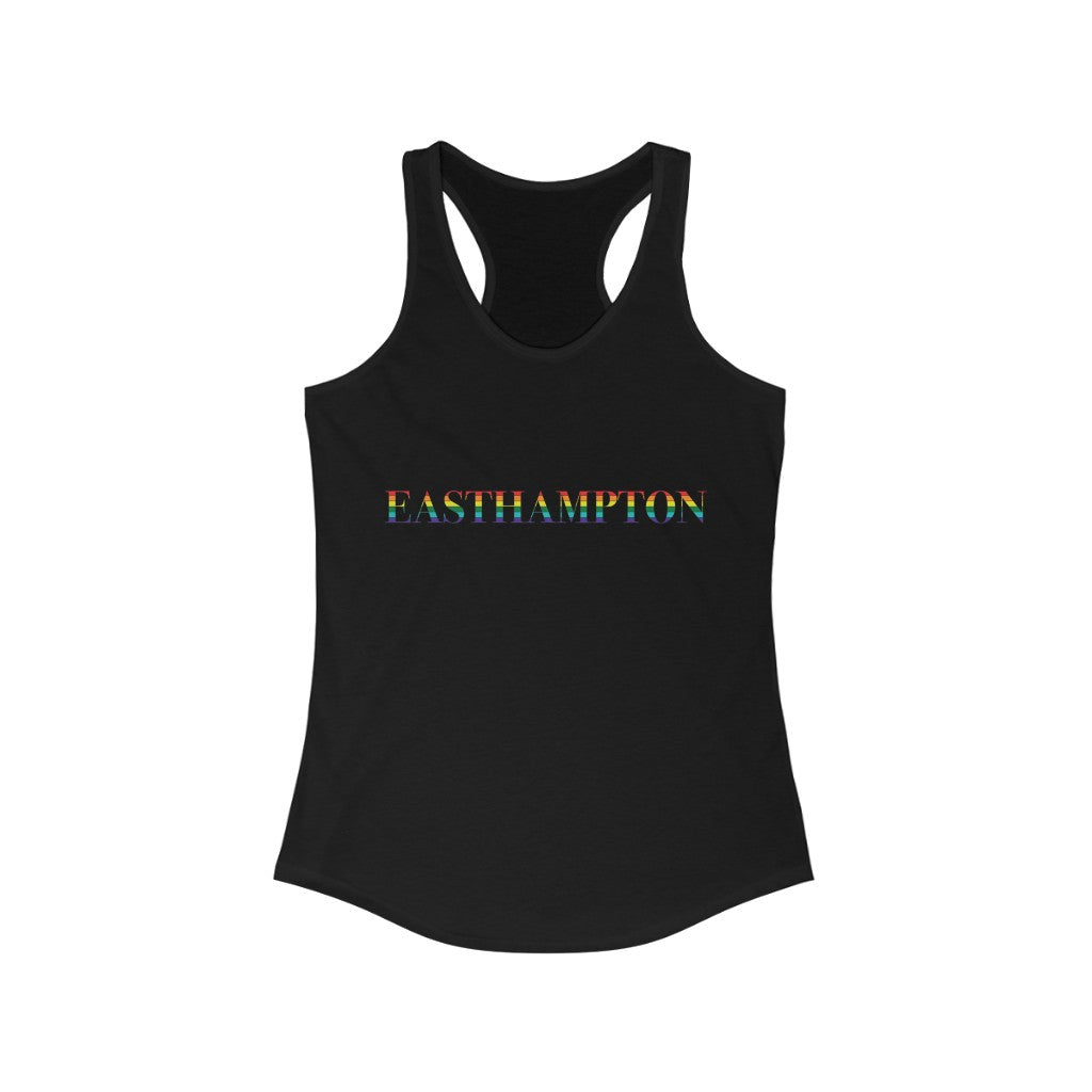 Easthampton Rainbow Women's Ideal Racerback Tank