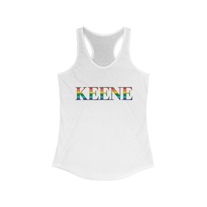 Keene Rainbow Women's Ideal Racerback Tank