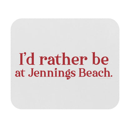 jennings beach fairfield ct / connecticut mouse pad 