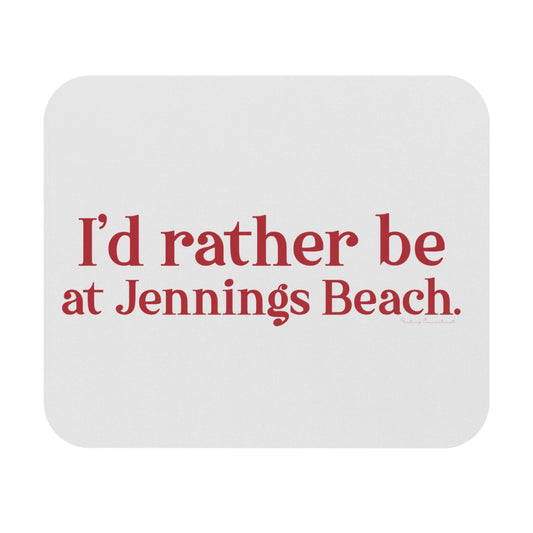 jennings beach fairfield ct / connecticut mouse pad 