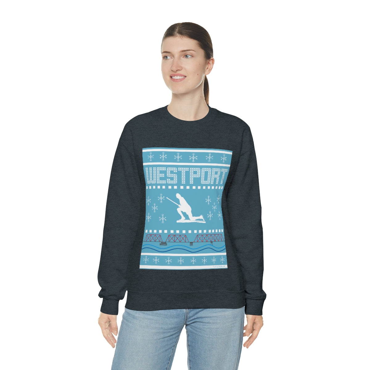 Westport Ugly Holiday Unisex Heavy Blend™ Crewneck Sweatshirt