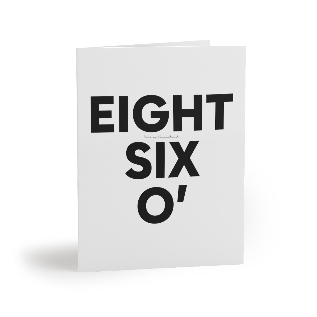 Eight Six O' Greeting Cards (8, 16, and 24 pcs)