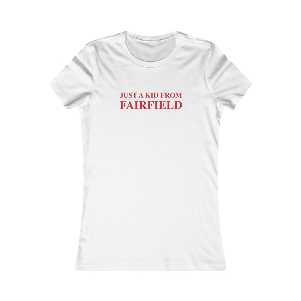 fairfield ct / connecticut womens tee shirt 