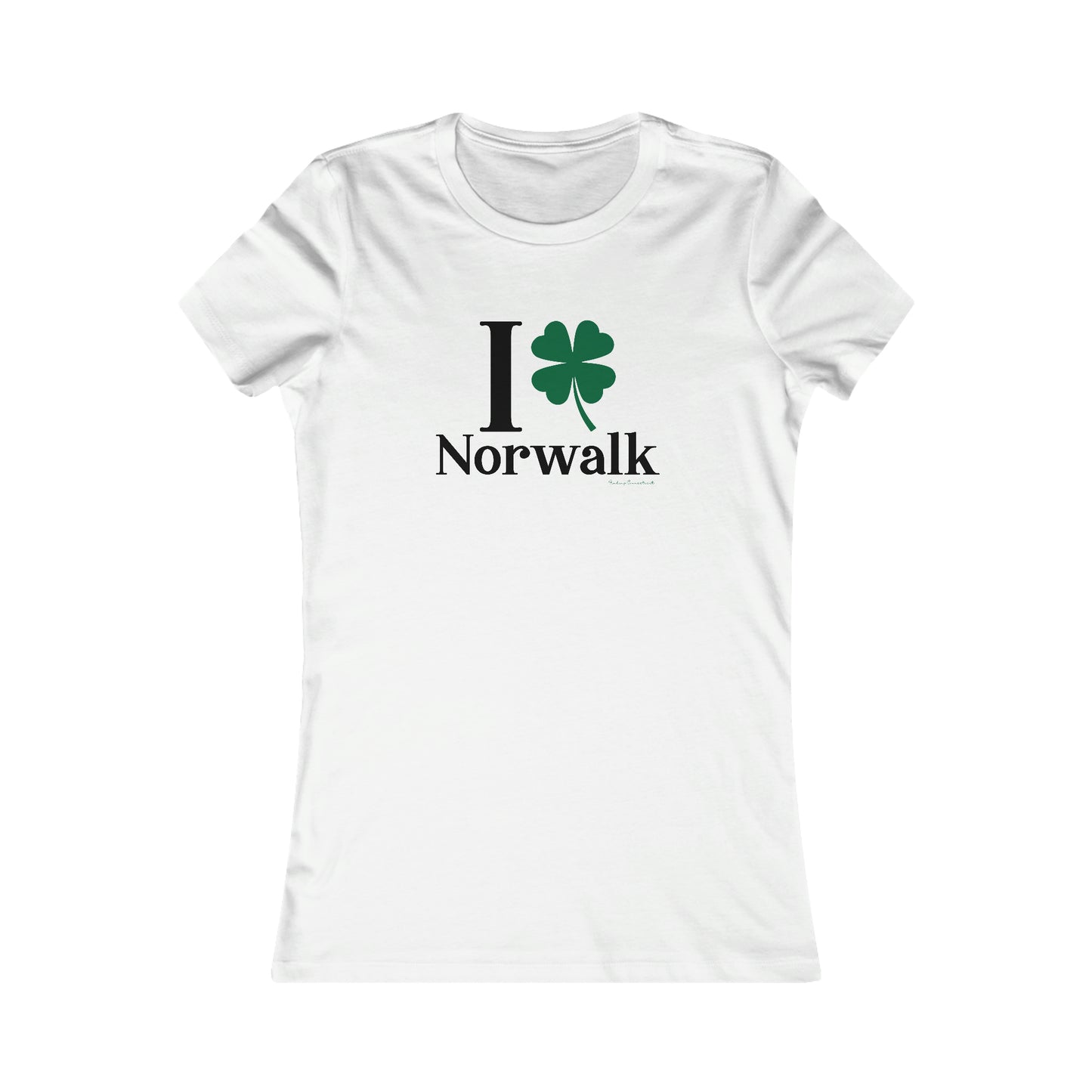 Norwalk Connecticut St. Patrick's Day shirt, I Clover Norwalk