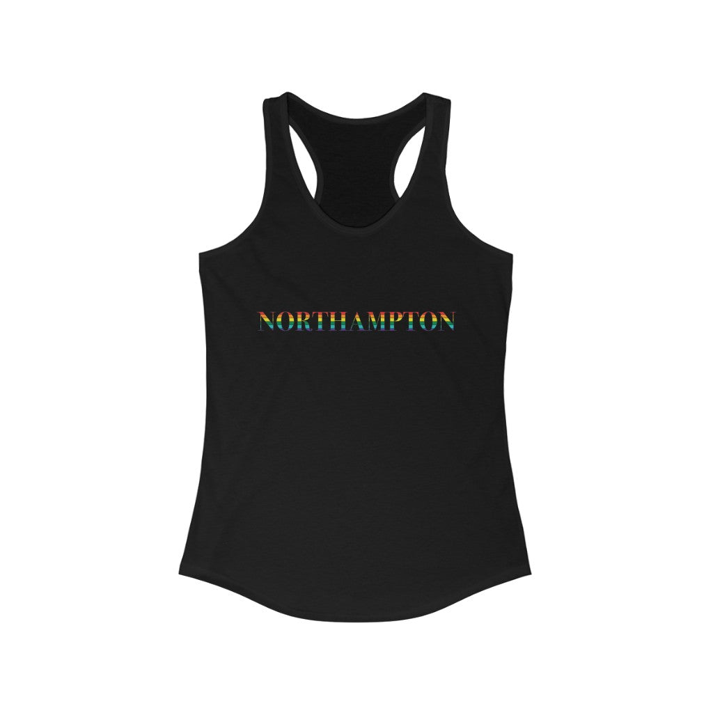 Northampton Rainbow Women's Ideal Racerback Tank