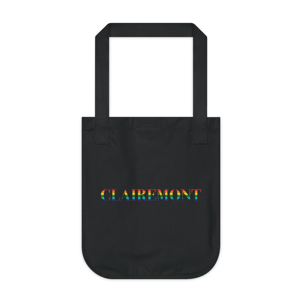 Clairemont Rainbow Organic Canvas Tote Bag