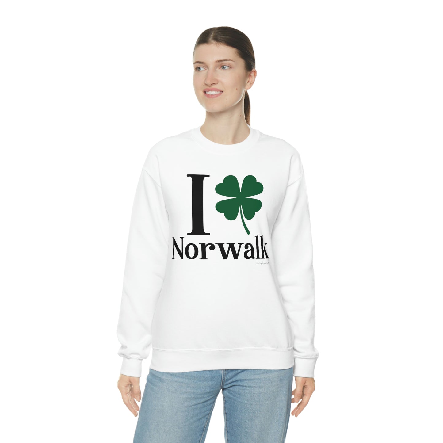 I Clover Norwalk Unisex Heavy Blend™ Crewneck Sweatshirt