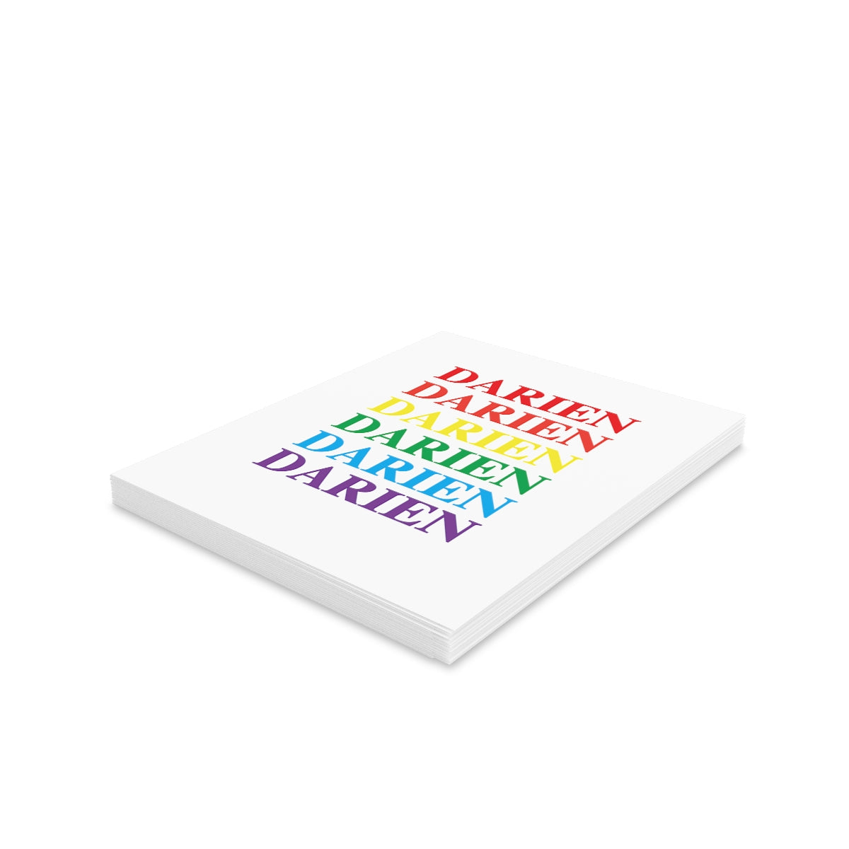 Darien Pride Greeting Cards (8, 16, and 24 pcs)