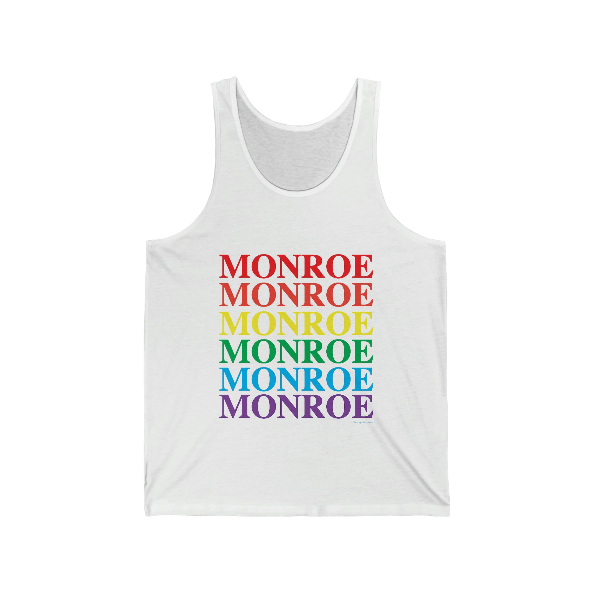 monroe pride unisex tank top shirt 