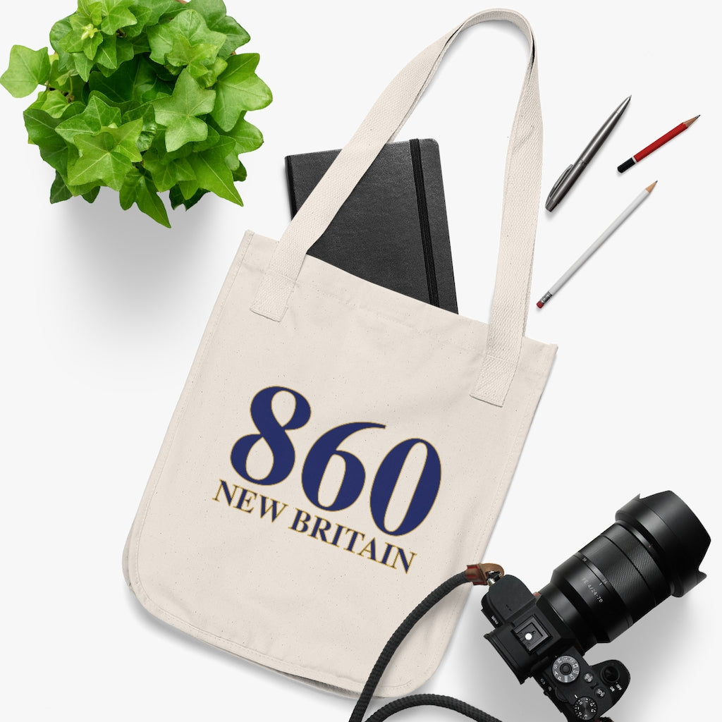 860 New Britain Organic Canvas Tote Bag