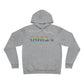 06824 Fairfield Rainbow Unisex Sponge Fleece Pullover Hoodie