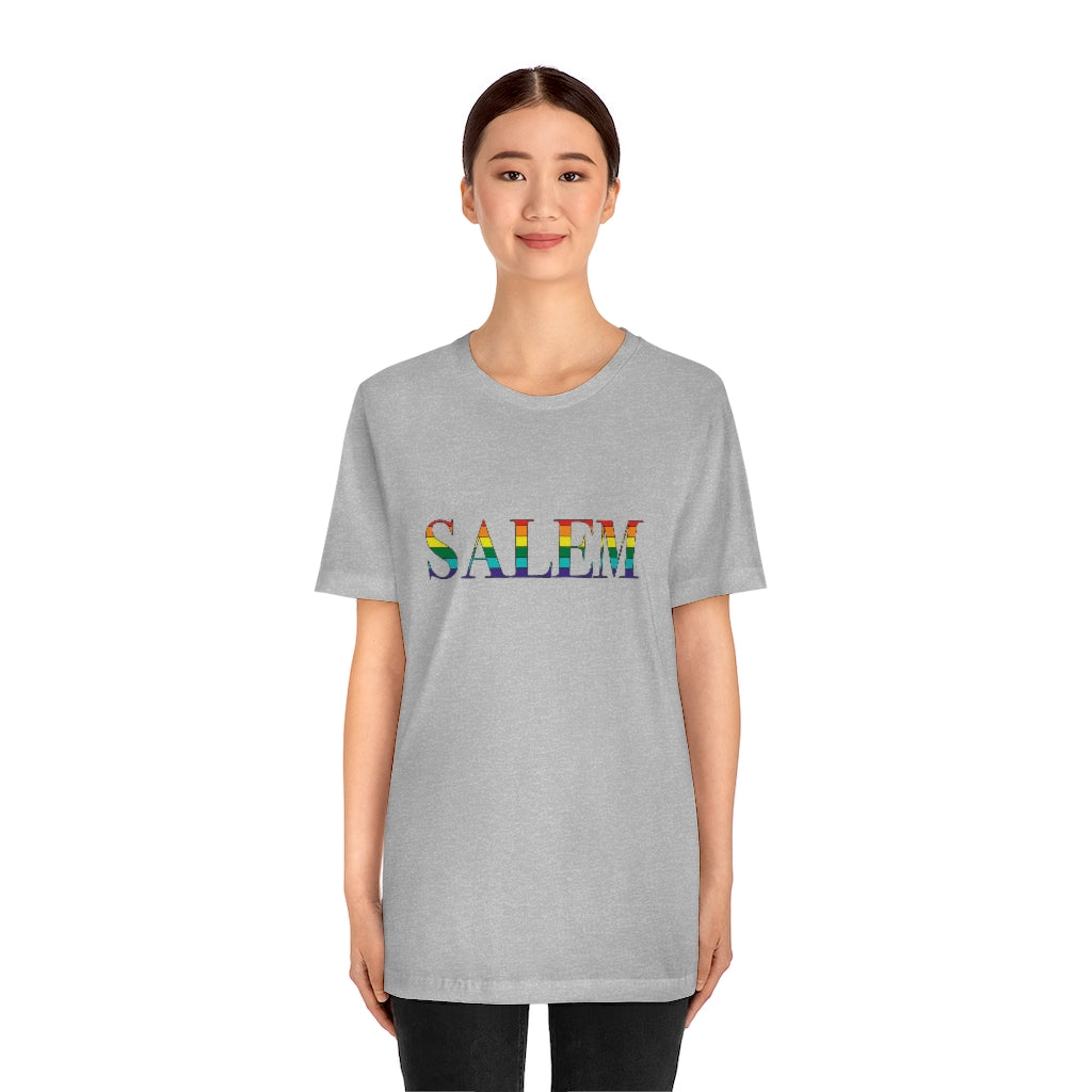 Salem Rainbow Unisex Jersey Short Sleeve Tee