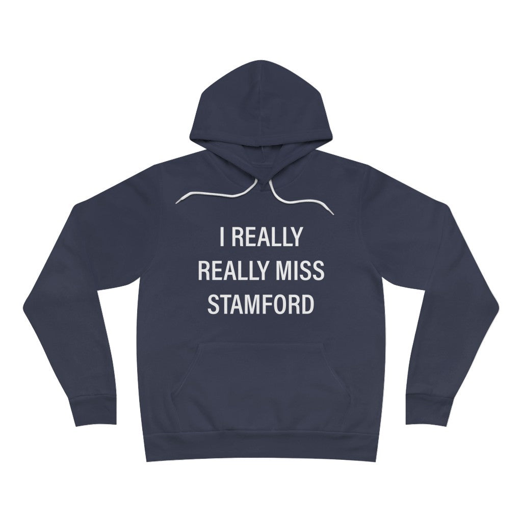 i really really miss stamford connecticut hoodie sweatshirt