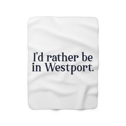 westport ct / connecticut blanket 