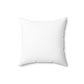 Greenwich Coordinates Spun Polyester Square Pillow